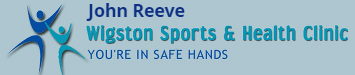 JOHN REEVE Wigston Sports & Health Clinic logo