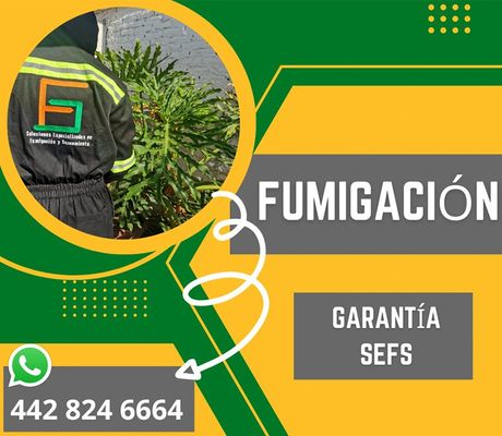 FUMIGACIONES Y SANEAMIENTO SEFS - GARANTÍA