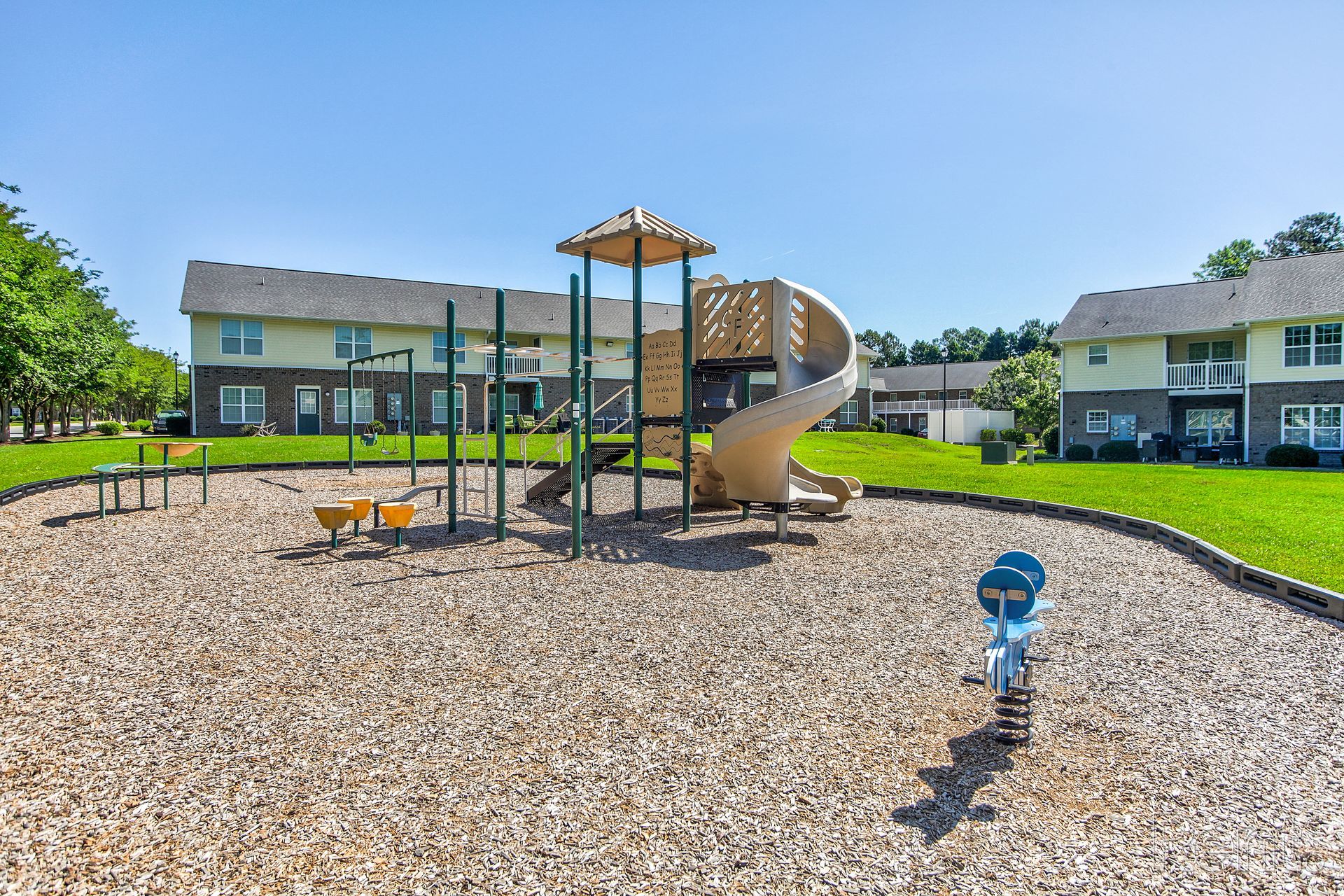 Meridian Park Playground- Swings, Slides, and other