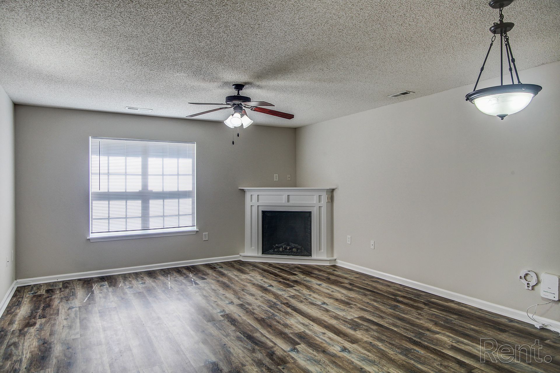 Beacon 2-Bedroom Living room with fireplace