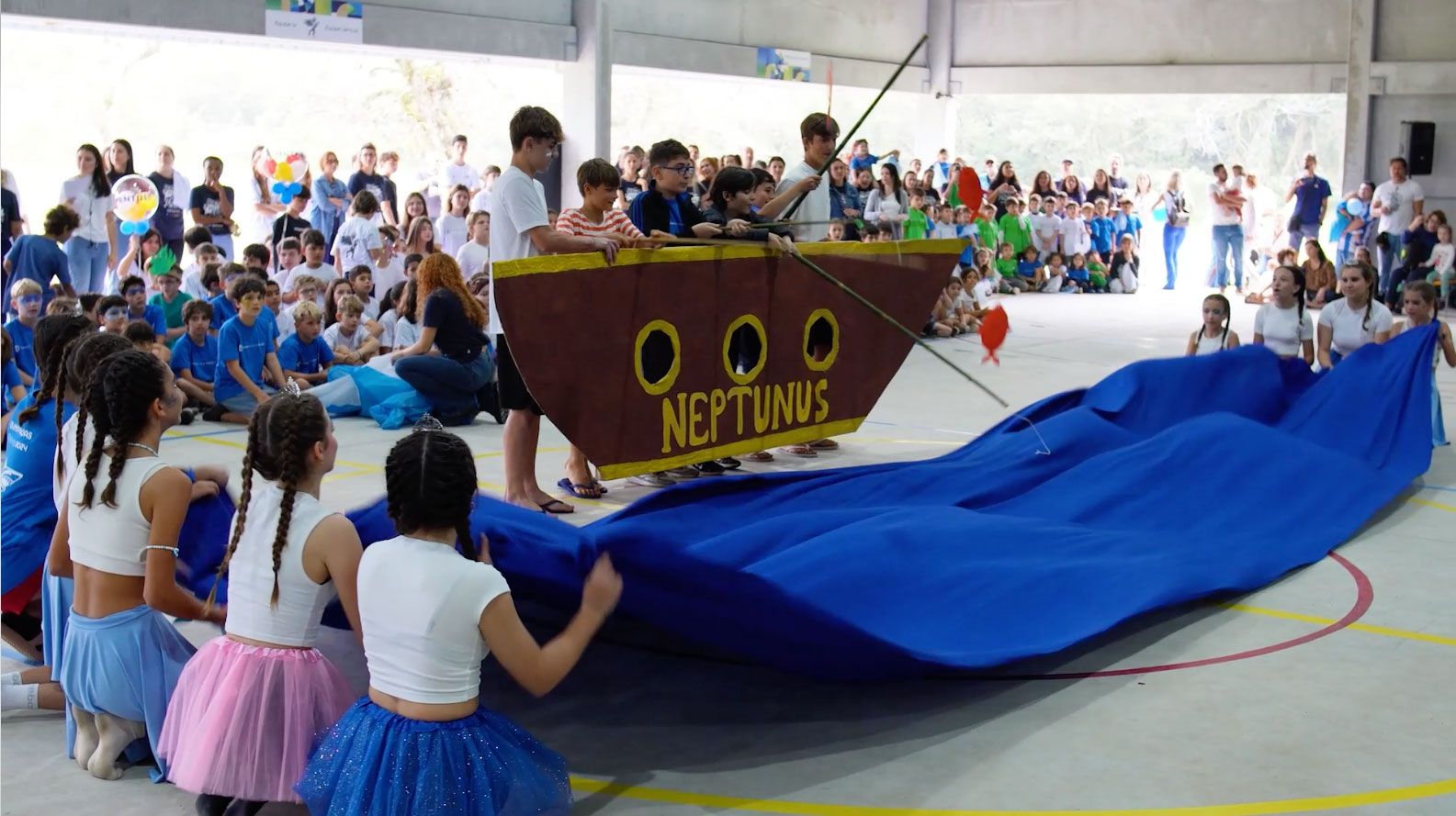 Abertura das Olimpíadas na Dinâmica Leste 