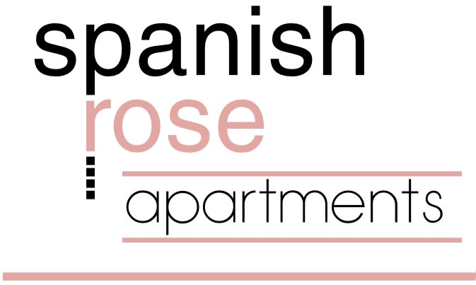 Spanish Rose Apartments Logo - click to go to home page