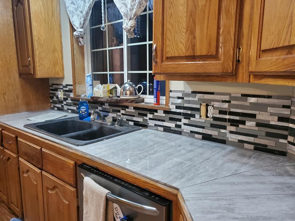 Kitchen Backsplash — Portland, OR — A-Team Construction Remodeling and Roofing LLC