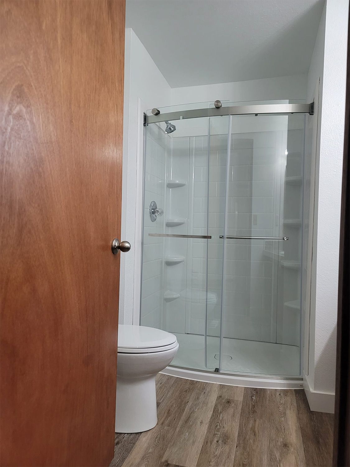 Installed Shower Room — Portland, OR — A-Team Construction Remodeling and Roofing LLC