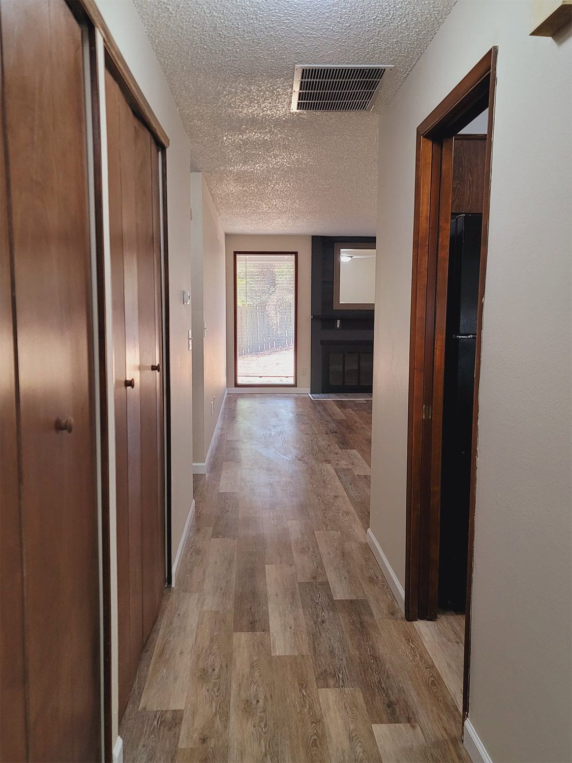 Wooden Floor of Hallway — Portland, OR — A-Team Construction Remodeling and Roofing LLC
