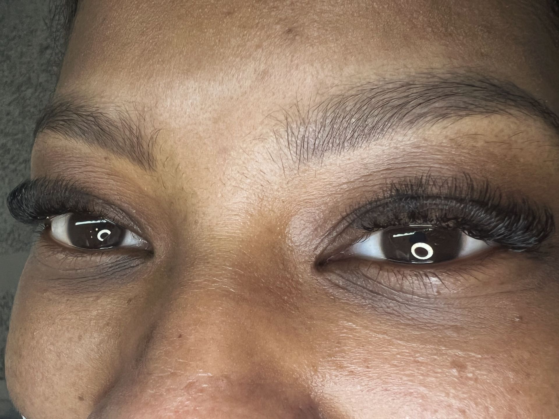 short volume lash extensions