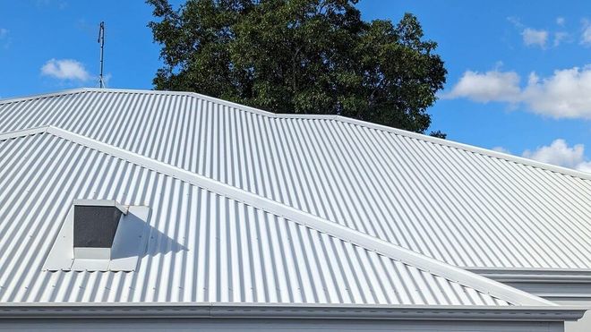 A uniquely designed tile roof for a residential house in Wollongong, NSW.