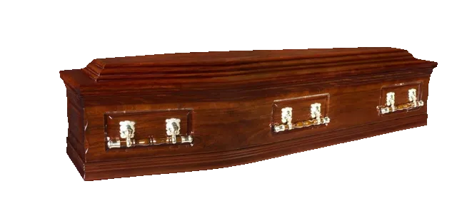 Dark Brown Avondale Woodgrain Pattern Veneer — Our Gold Coast Funeral Products in Gold Coast, QLD