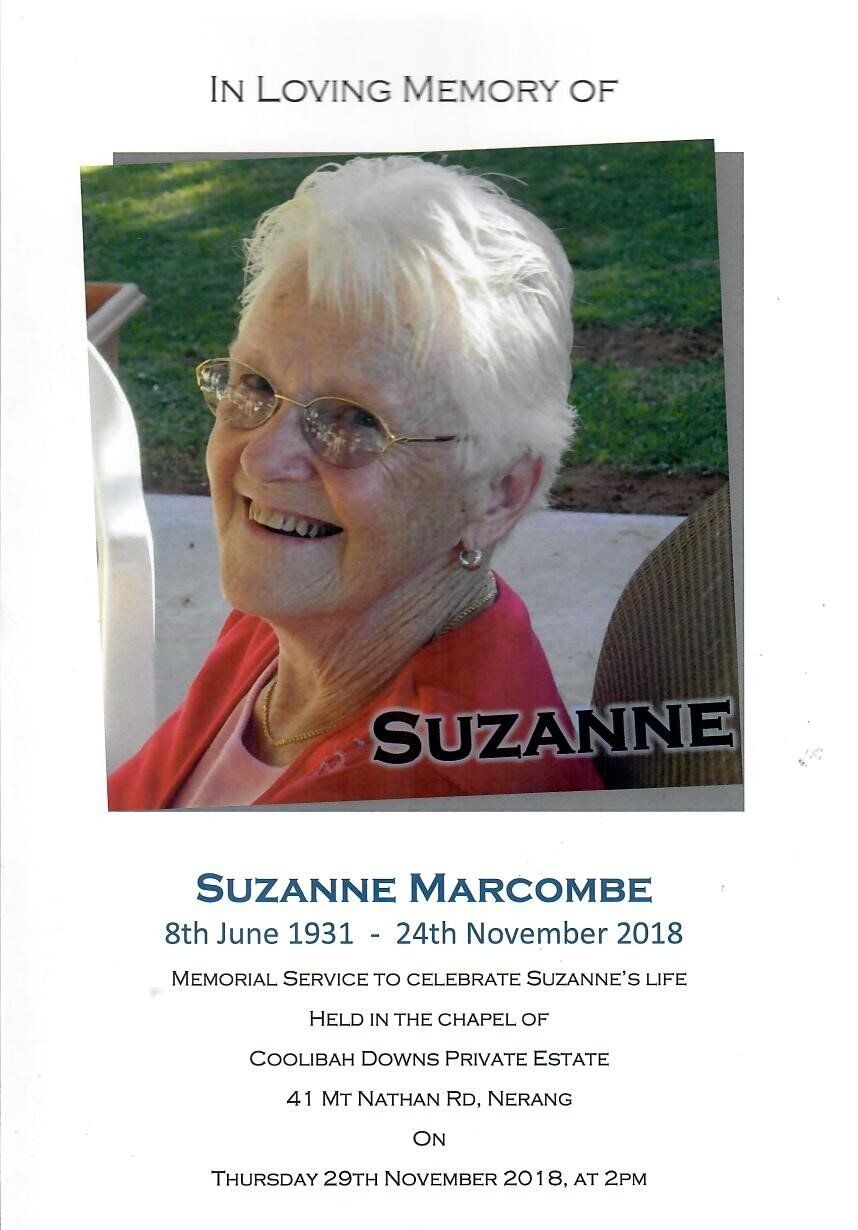Suzanne Marcombe