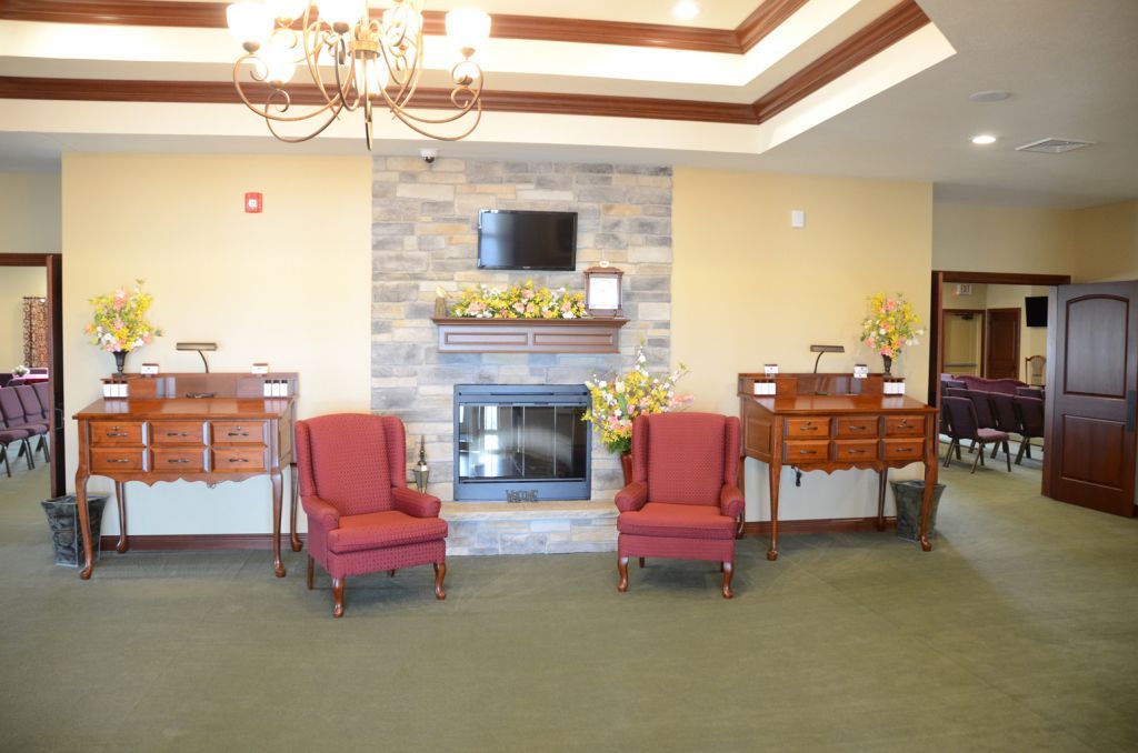 McGuire & Davies Funeral Home and Crematory Entry Room