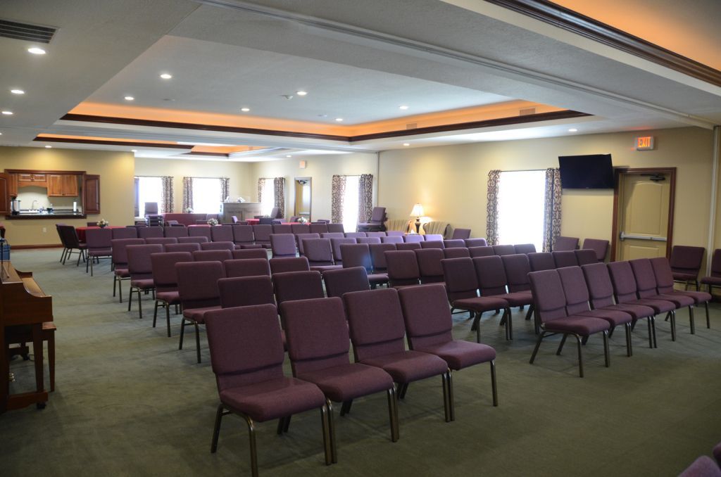 McGuire & Davies Funeral Home and Crematory Viewing Room