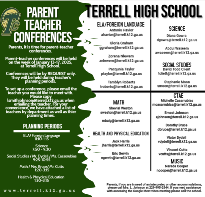 Parent Conferences