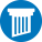 Blue circle with a white pillar icon.