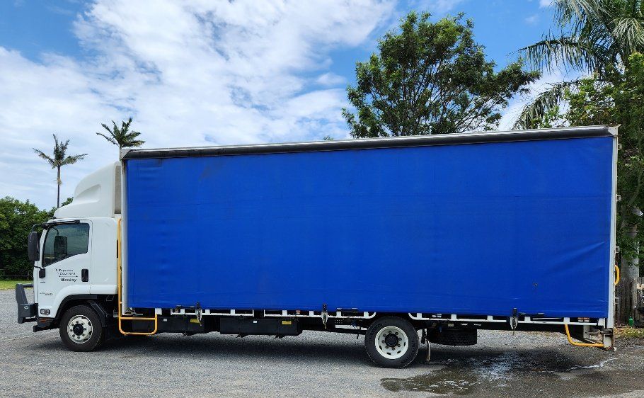 Big Blue Truck - Super Sonic Couriers in West Mackay, QLD