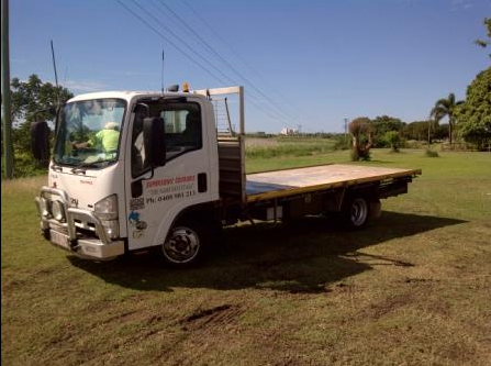Tilt Tray Truck — Supersonic Couriers In Emerald, QLD