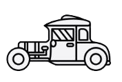Vintage Car — Supersonic Couriers In West Mackay, QLD