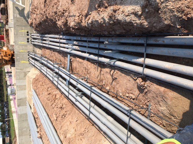 Rewiring — Partitioned Tubes on Ground in Sheboygan, WI