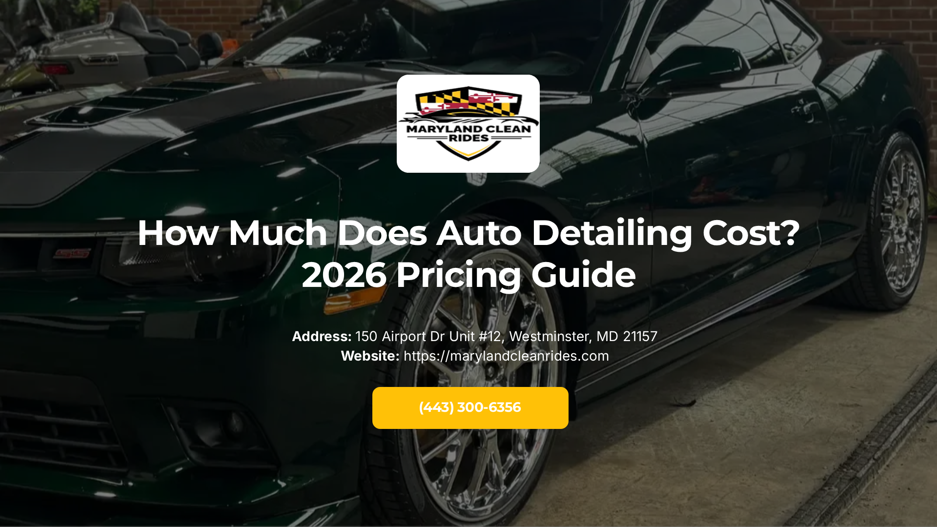 auto detailing cost