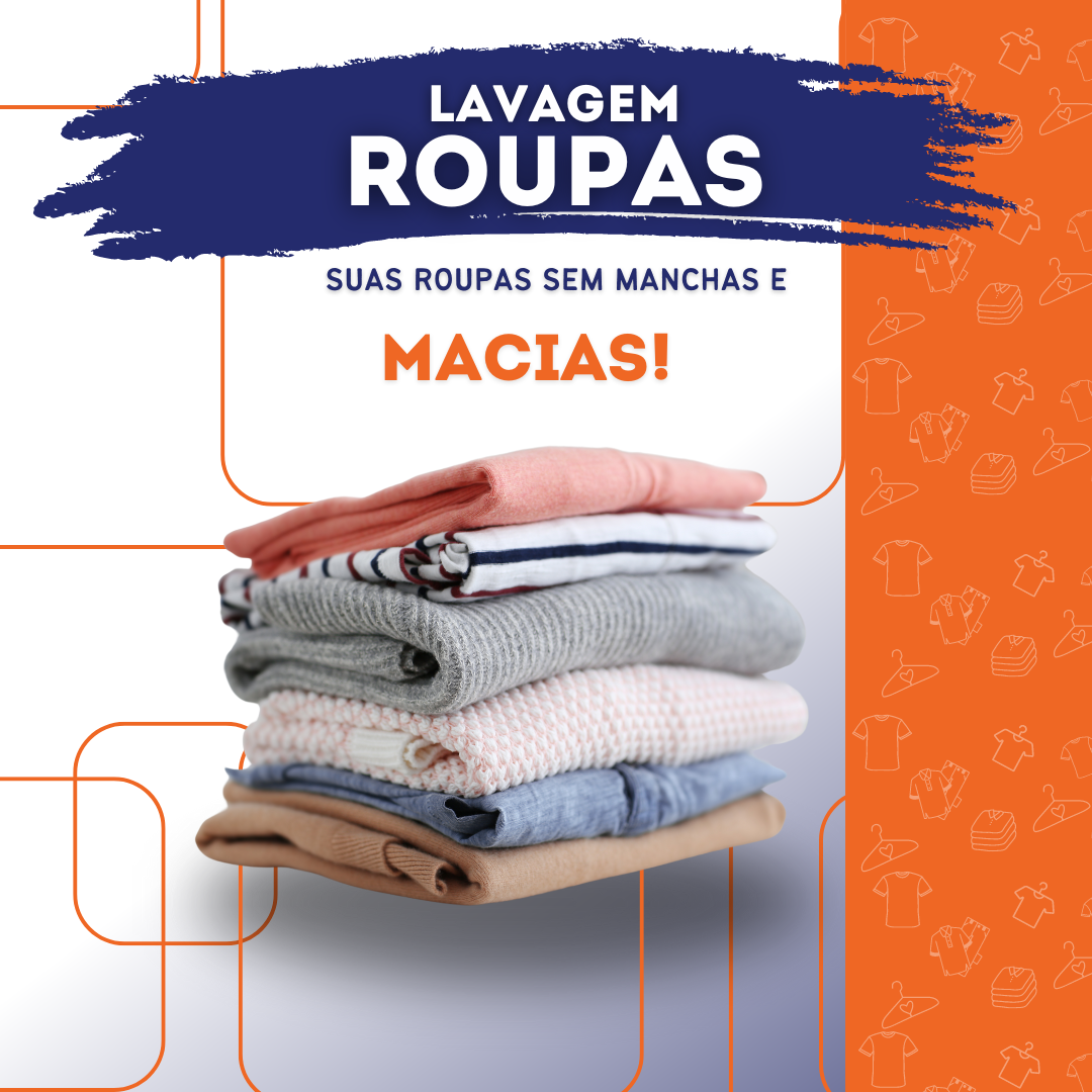 A Washtec cuida das suas roupa com lavagem utilizando produtos biodegradáveis para deixar suas peças limpas, macias e cheirosas.