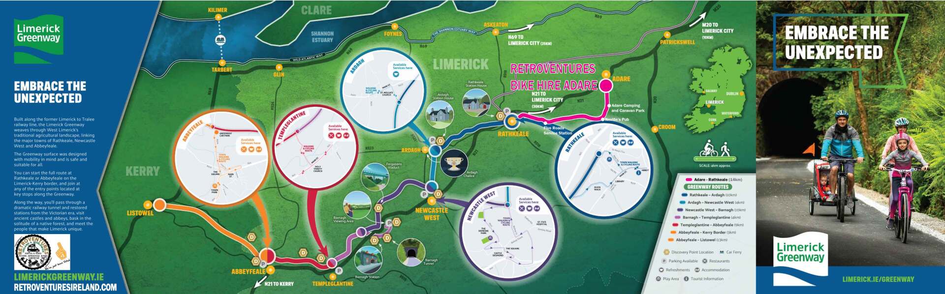 Limerick Greenway Map