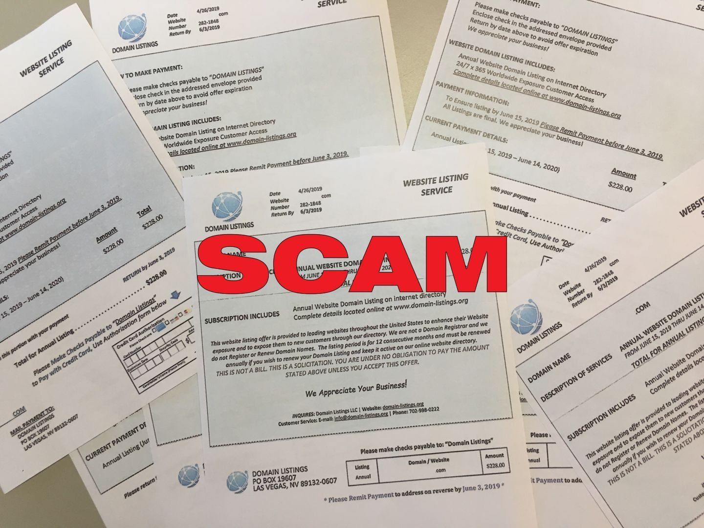 Beware of Snail Mail Scammers