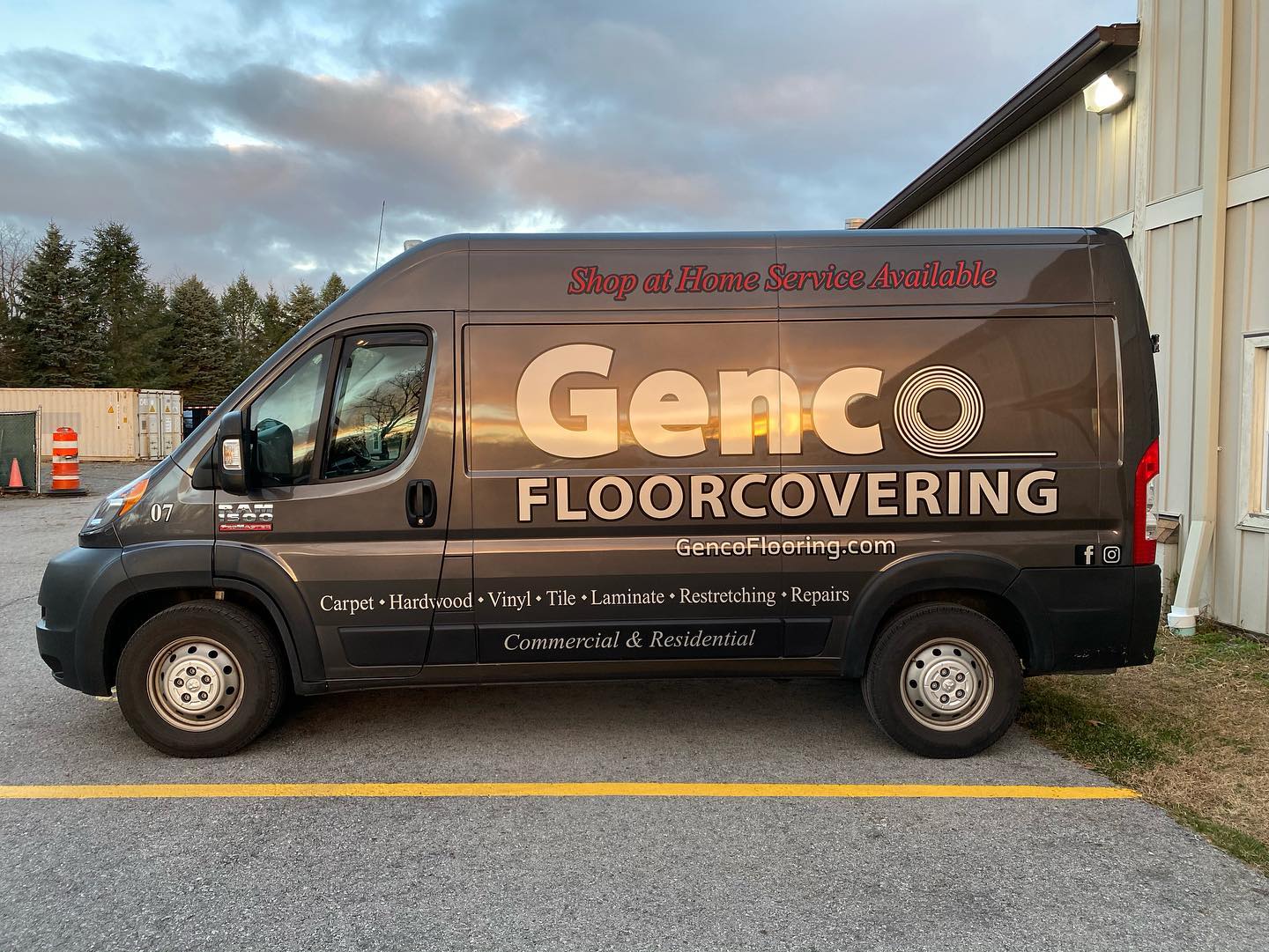 Genco floor coverings service van — Hopewell Junction, NY — Genco Floor Coverings, Inc