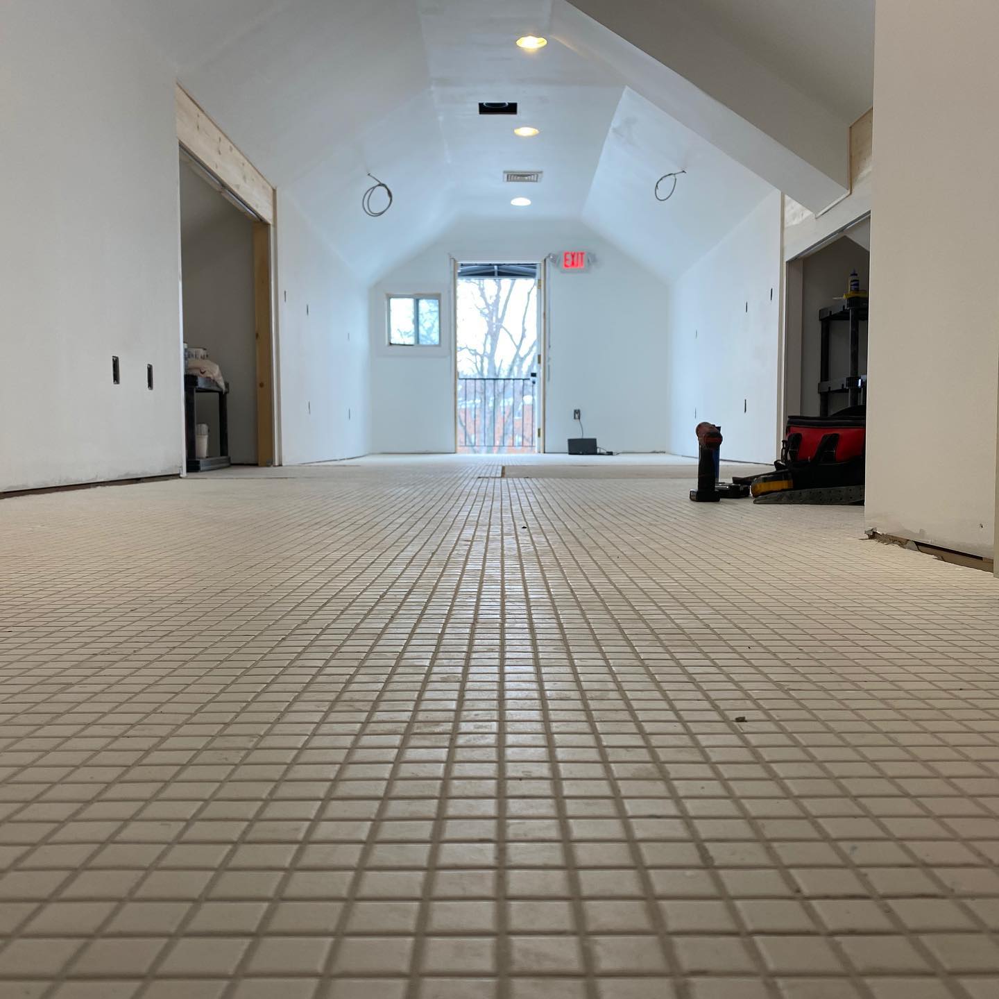 Before image of a floor — Hopewell Junction, NY — Genco Floor Coverings, Inc