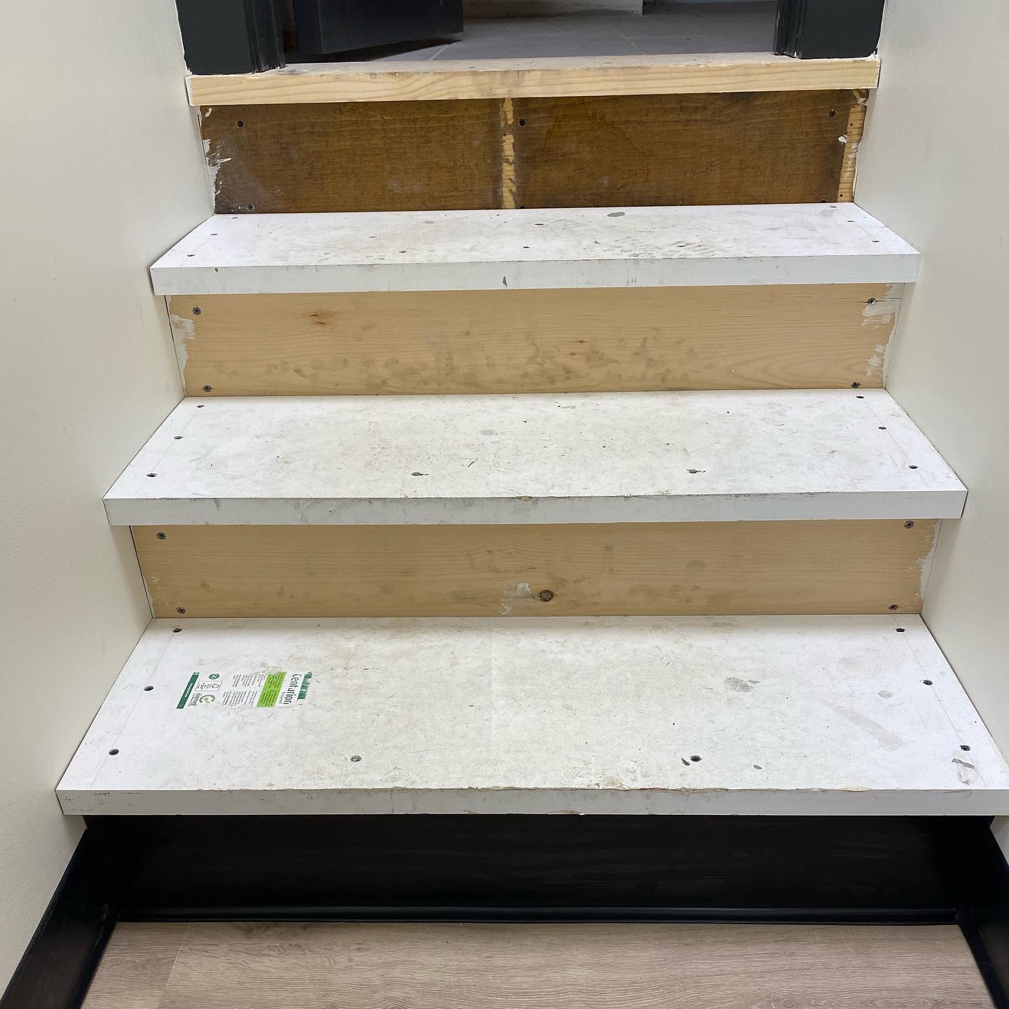 Before Stair Installation — Hopewell Junction, NY — Genco Floor Coverings, Inc