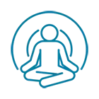 Icon symbolising a peaceful and supportive environment