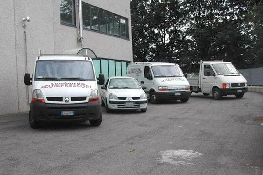 parco mezzi azienda di compressori