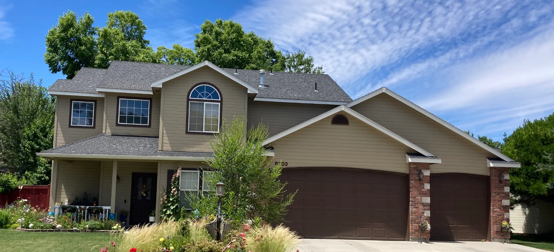 Modern House — Caldwell, ID — Busy Bee Painting