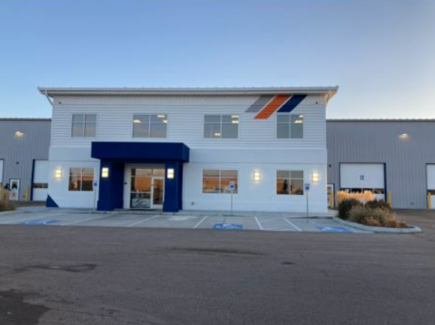 White Commercial Exterior — Caldwell, ID — Busy Bee Painting