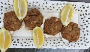 food served on plate 1