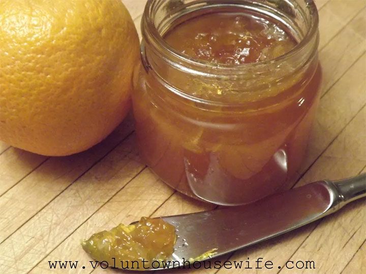 Homemade Orange Marmalade
