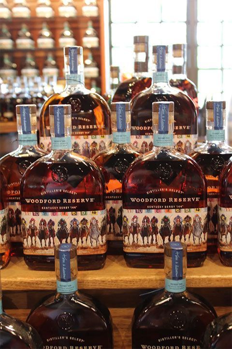 Bottles of whiskey