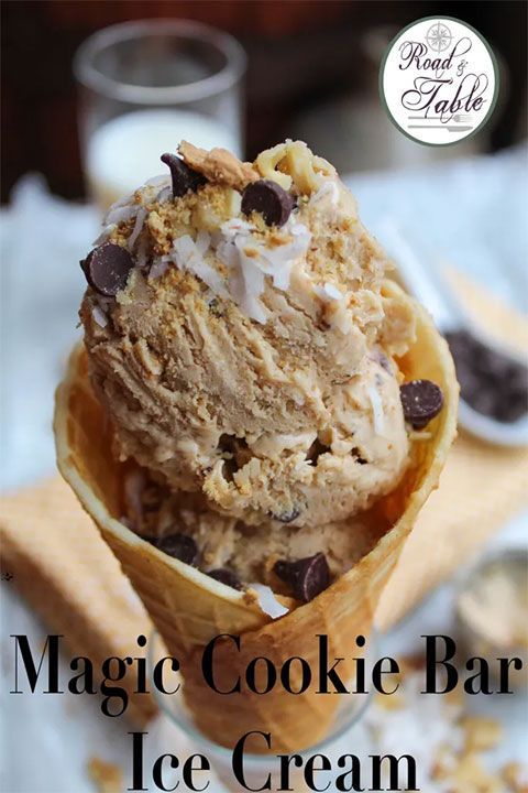 Taste of The Holidays: Magic Cookie Bar Ice Cream