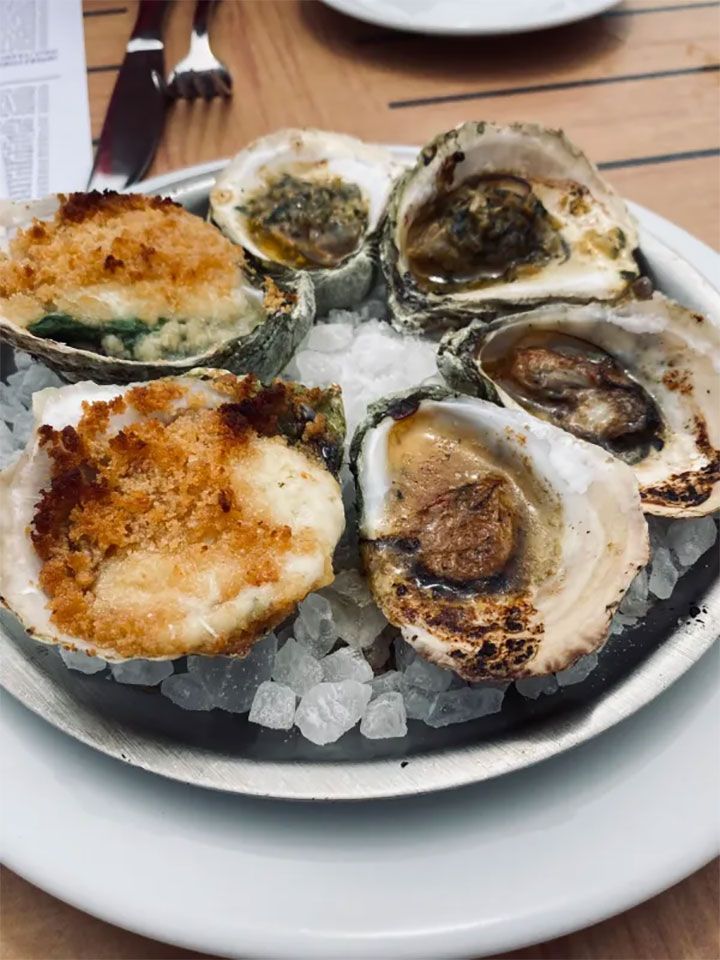oyster trio