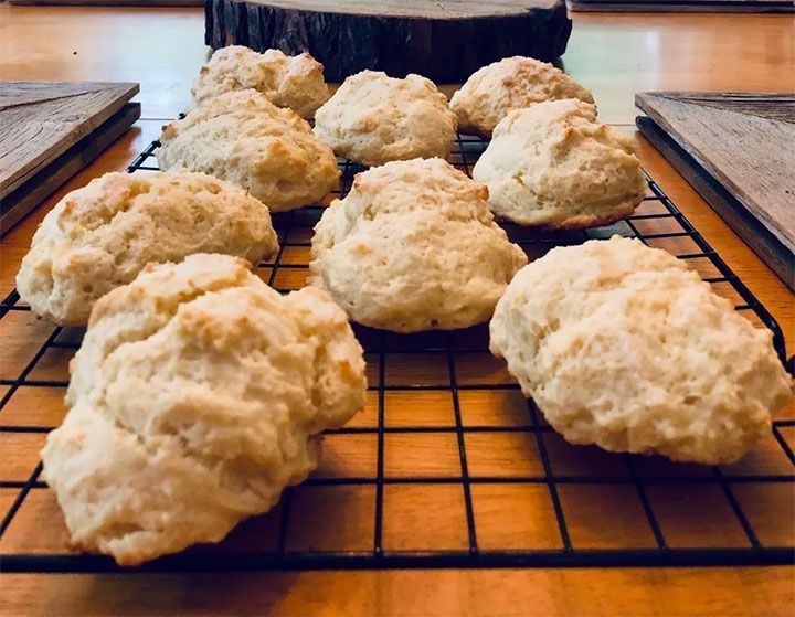 homemade biscuits batter