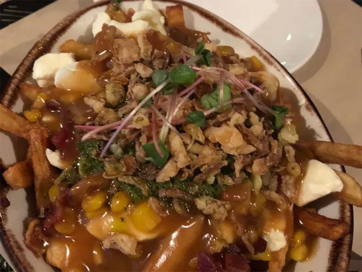 food with french fries