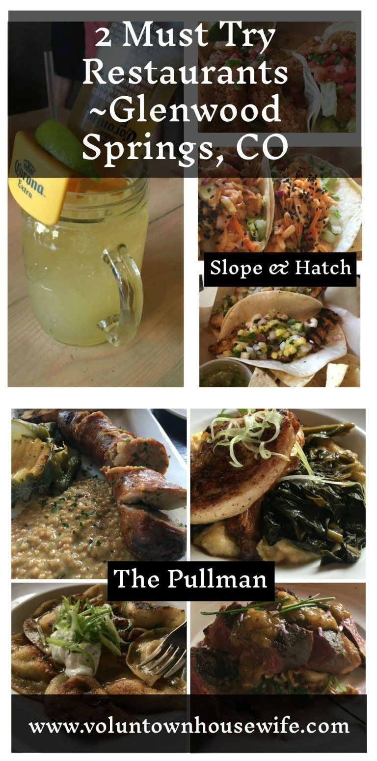 2 Must Visit Restaurants in Glenwood Springs, CO