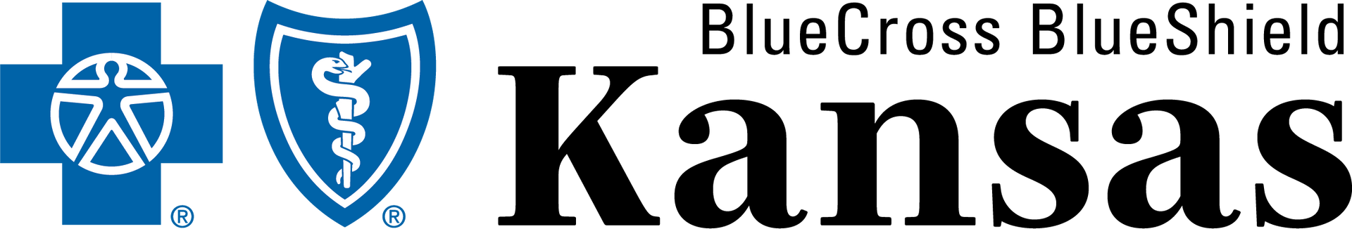 Blue Cross Blue Shield of Kansas logo.
