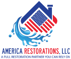 The logo for america restorations llc is a full restoration partner you can rely on.