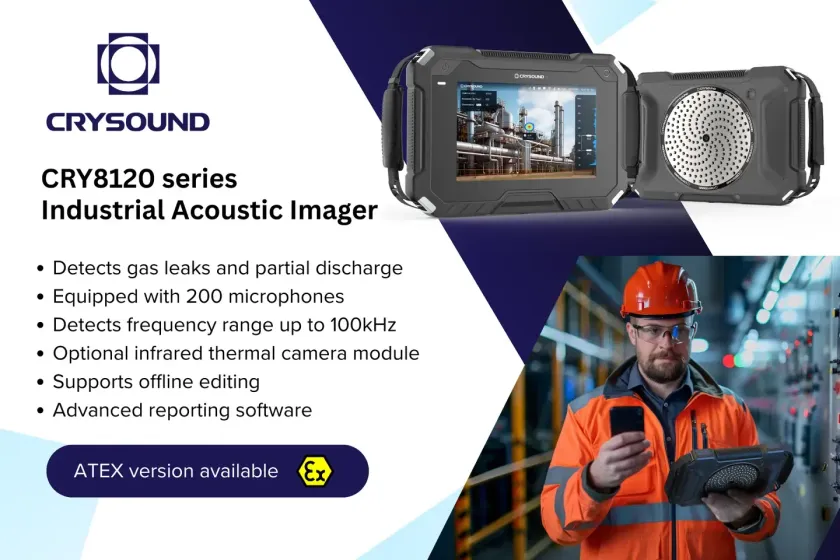 Crysound Industrial Acoustic Imager - Tritan Engineering Sdn Bhd, Malaysia