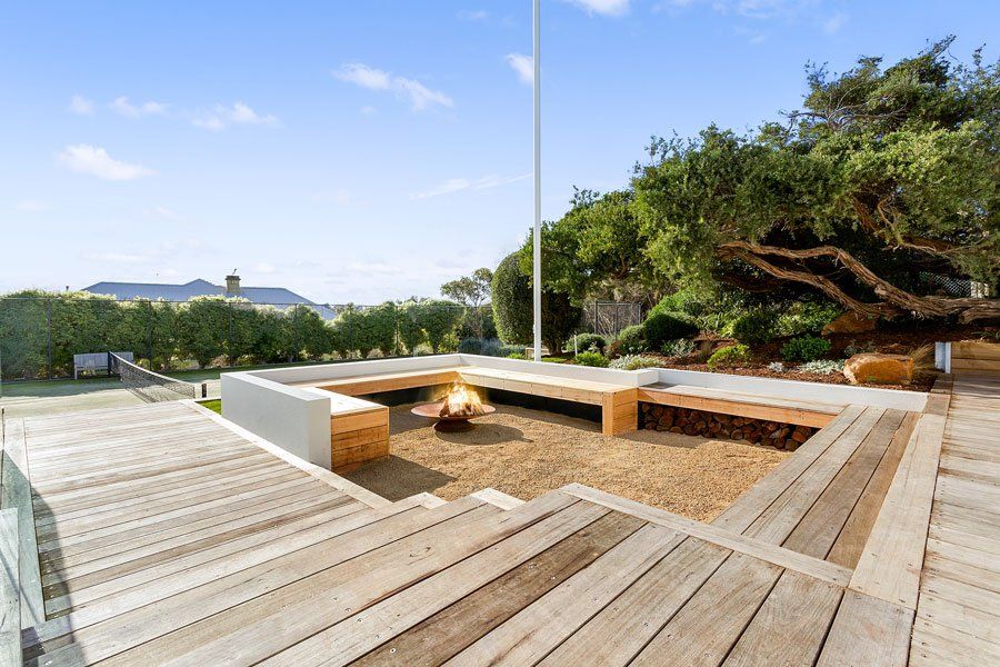 Newly Constructed Deck — Rye, VIC — Quin Wyatt Building Designers