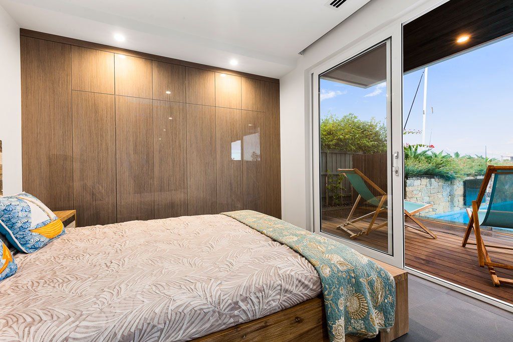 Bedroom Lighting — Rye, VIC — Quin Wyatt Building Designers