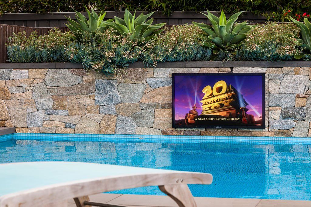TV On The Pool — Rye, VIC — Quin Wyatt Building Designers