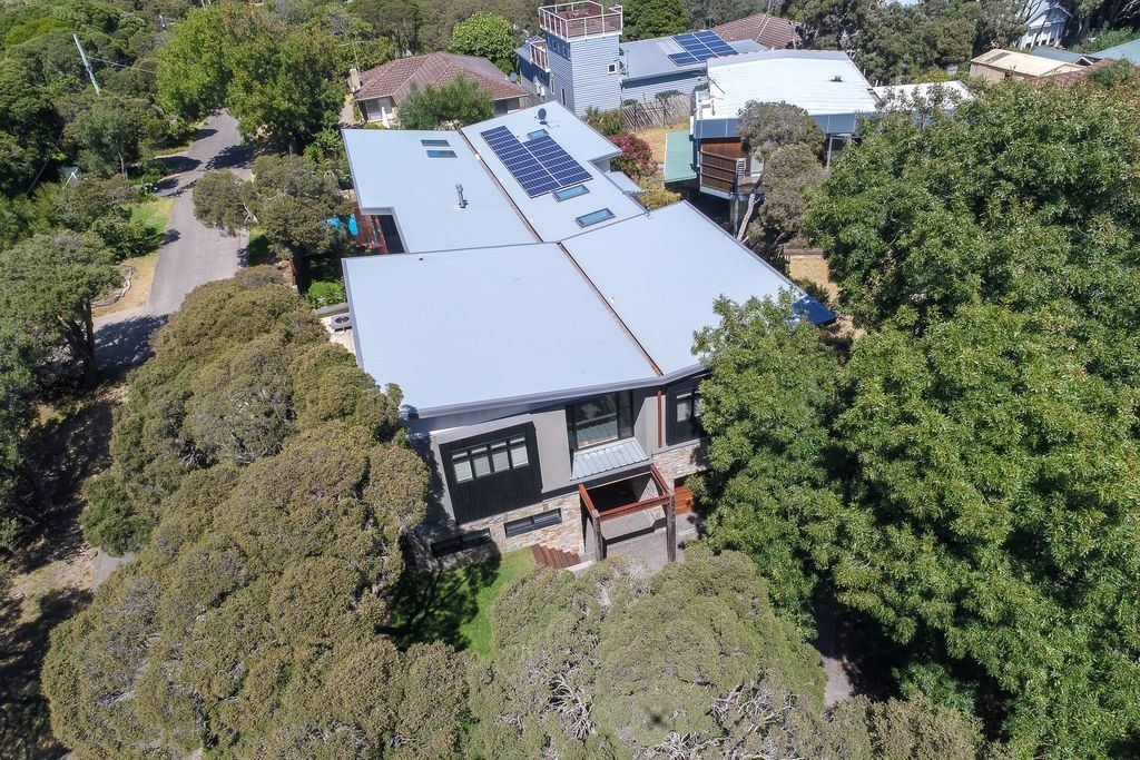 House Top View — Rye, VIC — Quin Wyatt Building Designers