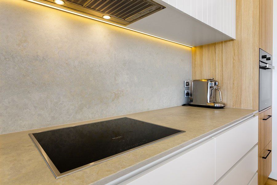 Stove With Range Hood — Rye, VIC — Quin Wyatt Building Designers