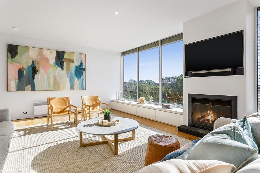 Sunlight From Wide Window — Rye, VIC — Quin Wyatt Building Designers