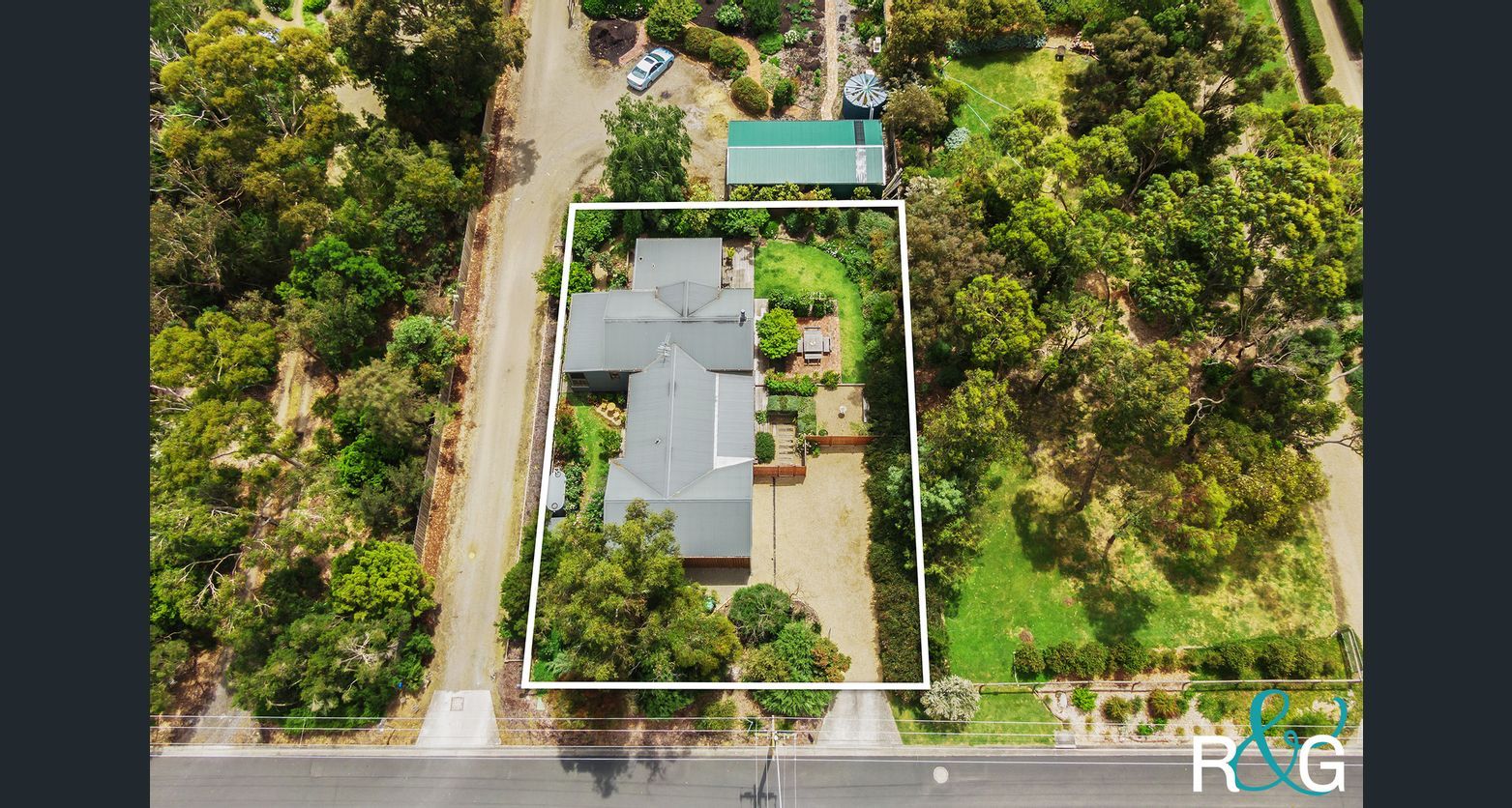 Aerial View — Rye, VIC — Quin Wyatt Building Designers